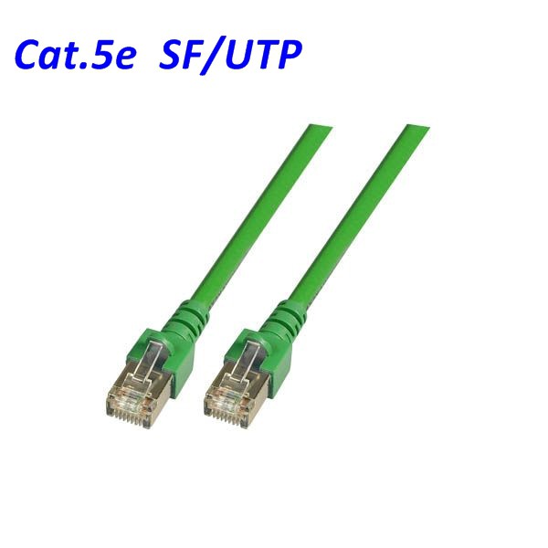 Cat.5 Patchkabel SF-UTP grün