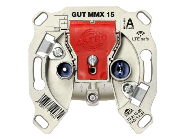 ASTRO GUT MMX 15 Modem-Durchgangsdose